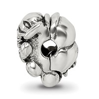 Sterling Silver Reflections Kids Elephant Clip Bead view 2