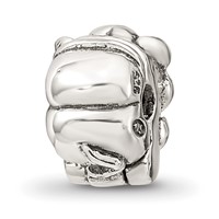 Sterling Silver Reflections Kids Elephant Clip Bead view 5