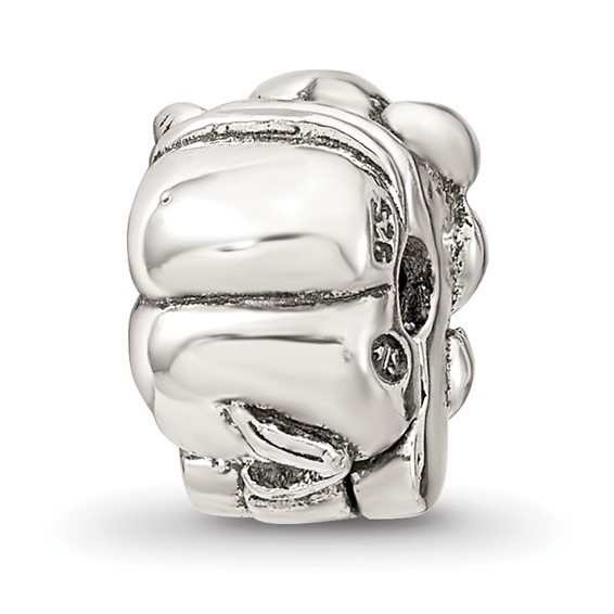 Sterling Silver Reflections Kids Elephant Clip Bead
