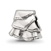 Sterling Silver Reflections Kids Skirt Bead view 1