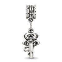 Sterling Silver Reflections Three Keys Dangle Bead view 4