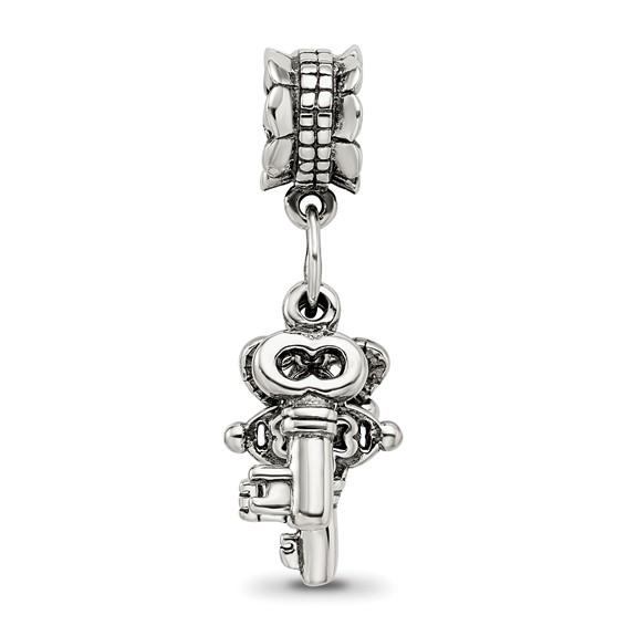 Sterling Silver Reflections Three Keys Dangle Bead