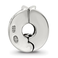 Sterling Silver Reflections Hinged X Clip Bead view 2