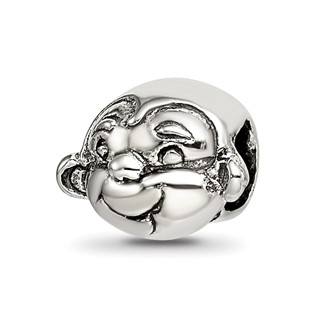 Sterling Silver Reflections Kids Monkey Bead