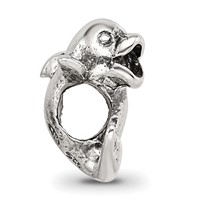Sterling Silver Reflections Kids Dolphin Bead view 2