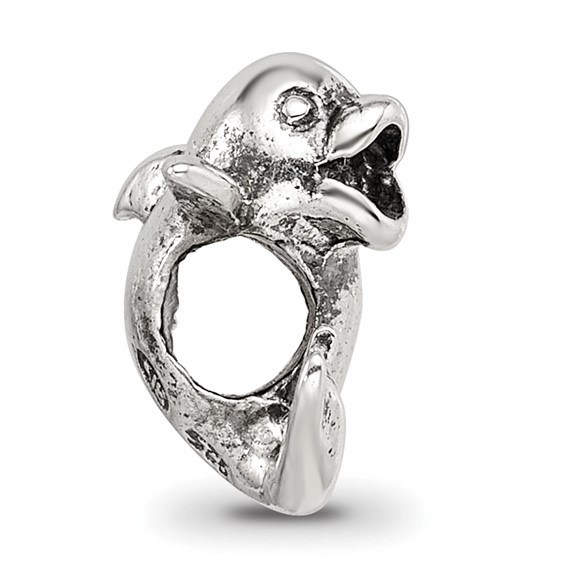 Sterling Silver Reflections Kids Dolphin Bead
