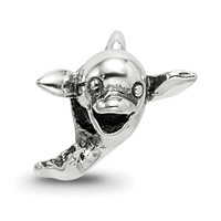 Sterling Silver Reflections Kids Dolphin Bead view 3