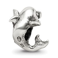 Sterling Silver Reflections Kids Dolphin Bead view 5