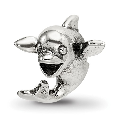 Sterling Silver Reflections Kids Dolphin Bead