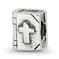 Sterling Silver Reflections Kids Bible Bead view 1