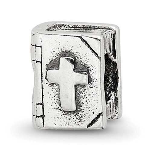 Sterling Silver Reflections Kids Bible Bead