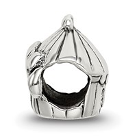 Sterling Silver Reflections Kids Circus Tent Bead view 2