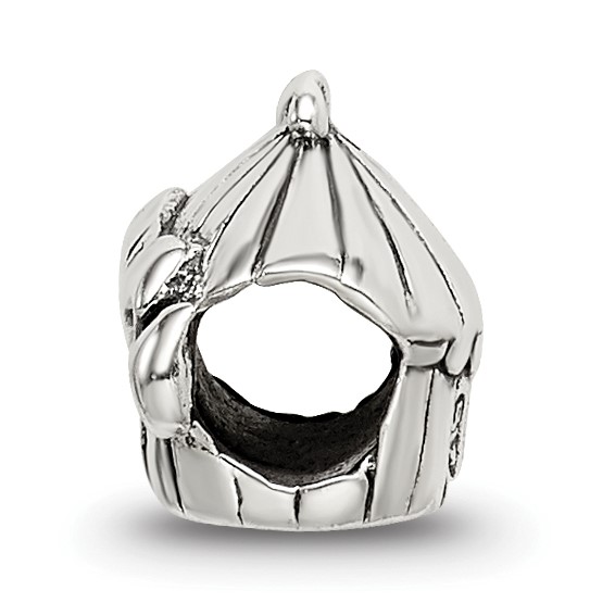 Sterling Silver Reflections Kids Circus Tent Bead