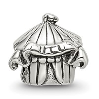 Sterling Silver Reflections Kids Circus Tent Bead view 3