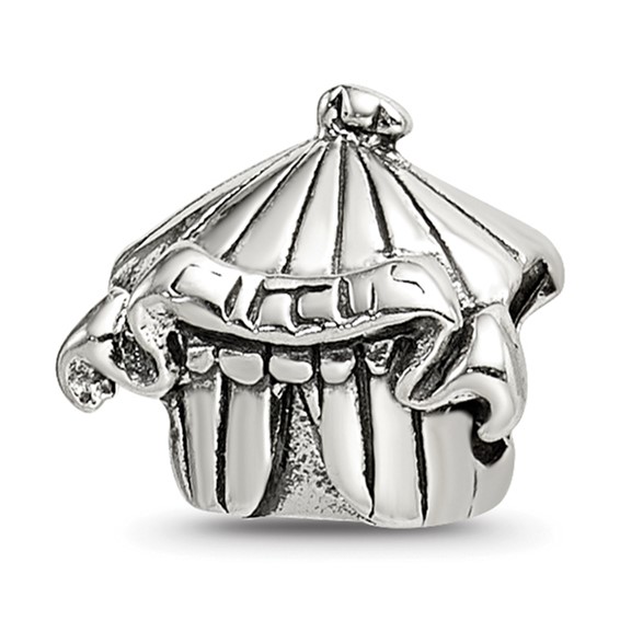 Sterling Silver Reflections Kids Circus Tent Bead