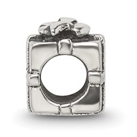 Sterling Silver Reflections Kids Present Bead view 2