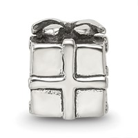 Sterling Silver Reflections Kids Present Bead view 3