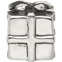 Sterling Silver Reflections Kids Present Bead view 4