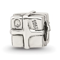 Sterling Silver Reflections Kids Present Bead view 5