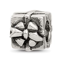 Sterling Silver Reflections Kids Present Bead view 1