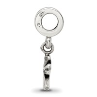 Sterling Silver Reflections 4-leaf Clover Dangle Bead view 2