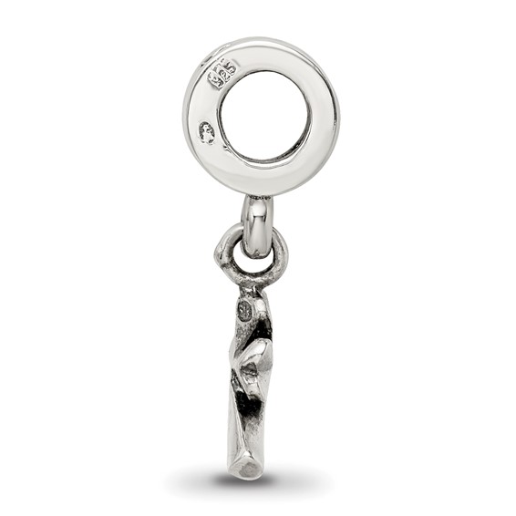 Sterling Silver Reflections 4-leaf Clover Dangle Bead