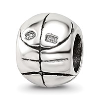 Sterling Silver Reflections Basketball Bead view 5
