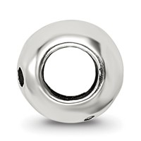 Sterling Silver Reflections Bowling Ball Bead view 2