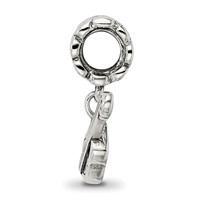 Sterling Silver Reflections Guitar Bead view 2