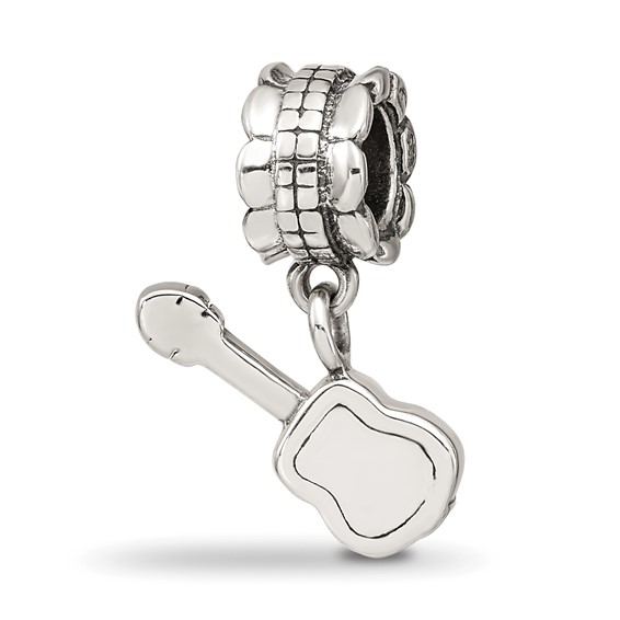 Sterling Silver Reflections Guitar Bead