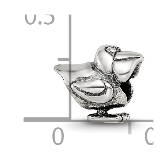 Sterling Silver Reflections Kids Pelican Bead