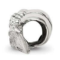 Sterling Silver Reflections Kids Snail Bead view 2