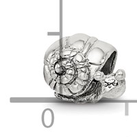 Sterling Silver Reflections Kids Snail Bead view 5
