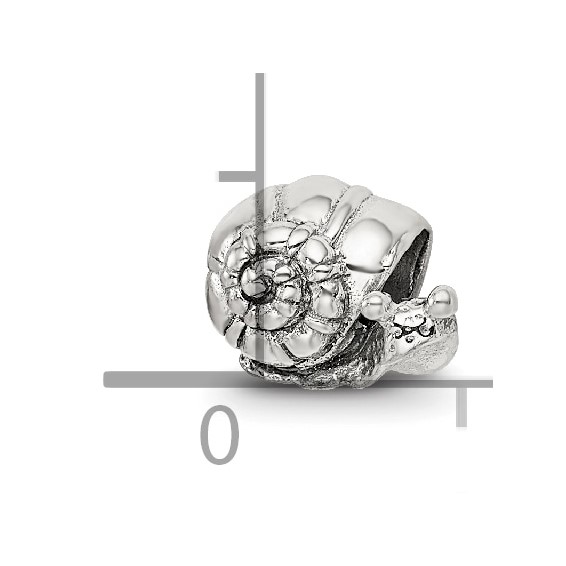 Sterling Silver Reflections Kids Snail Bead