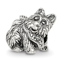 Sterling Silver Reflections Kids Dog Bead view 1