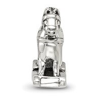 Sterling Silver Reflections Rocking Horse Bead view 3
