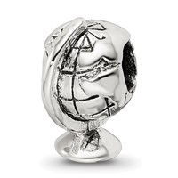 Sterling Silver Reflections Globe Bead view 5
