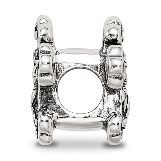 Sterling Silver Reflections Crucifix Bead