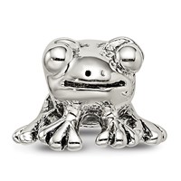 Sterling Silver Reflections Frog Bead view 3