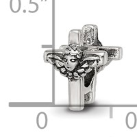 Sterling Silver Reflections Kids Angel Cross Bead view 4