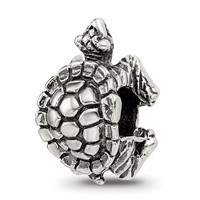 Sterling Silver Reflections Turtle Bead view 5
