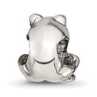 Sterling Silver Reflections Kids Frog Bead view 5