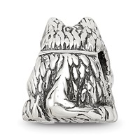 Sterling Silver Reflections Scottish Terrier Dog Bead view 5