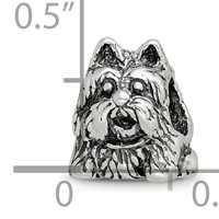 Sterling Silver Reflections Scottish Terrier Dog Bead view 4