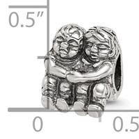 Sterling Silver Reflections Two Kids Bead view 5