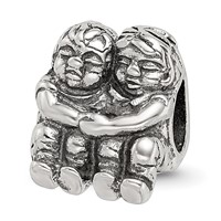 Sterling Silver Reflections Two Kids Bead view 1