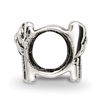 Sterling Silver Reflections Kids Christmas Present Bead view 2