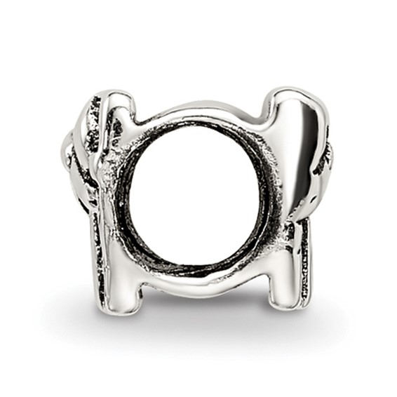 Sterling Silver Reflections Kids Christmas Present Bead