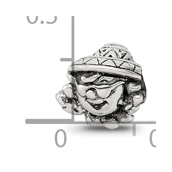 Sterling Silver Reflections Kids Sunshine Farmer Bead