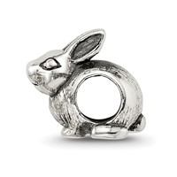 Sterling Silver Reflections Bunny Bead view 2